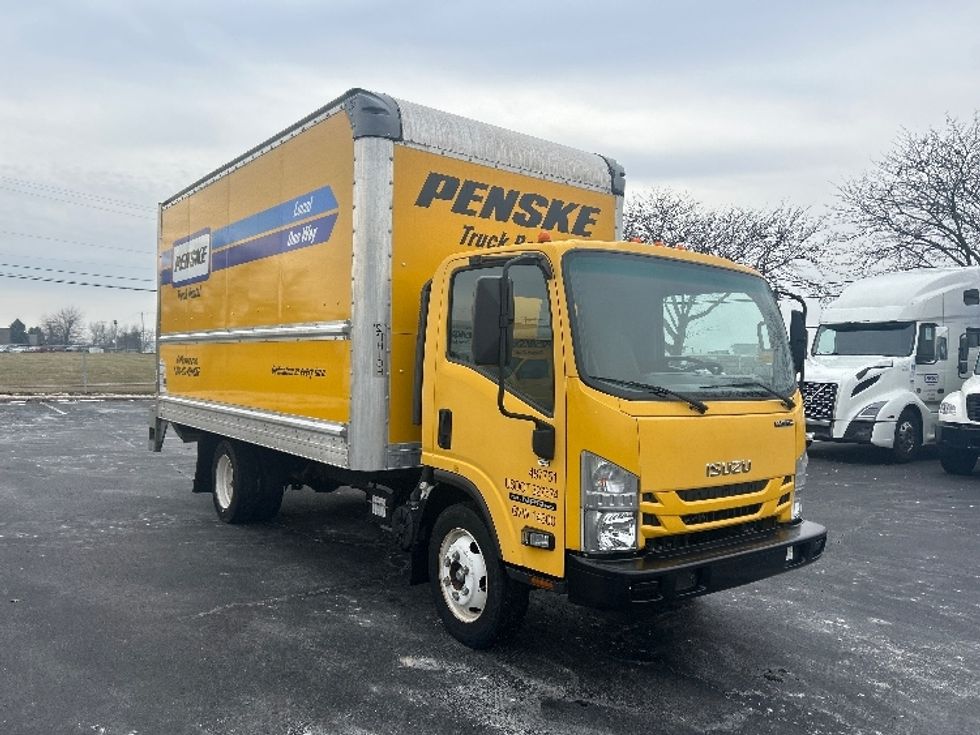 Light Duty Box Truck-Light and Medium Duty Trucks-Isuzu-2021-NPR EFI-Akron-OH-73,828\n\t\tmiles-$ 41,250 - Image 1