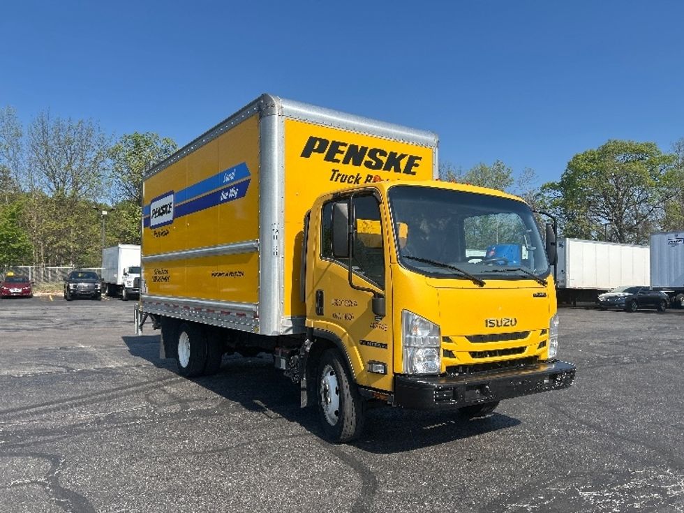 Light Duty Box Truck-Light and Medium Duty Trucks-Isuzu-2021-NPR EFI-Akron-OH-96,313\n\t\tmiles-$ 40,000 - Image 1
