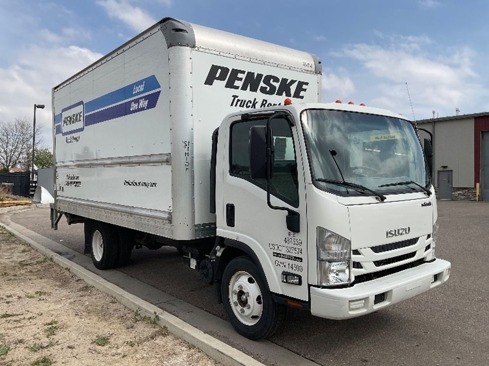 Light Duty Box Truck-Light and Medium Duty Trucks-Isuzu-2021-NPR EFI-Aurora-CO-73,506\n\t\tmiles-$ 45,250 - Image 1