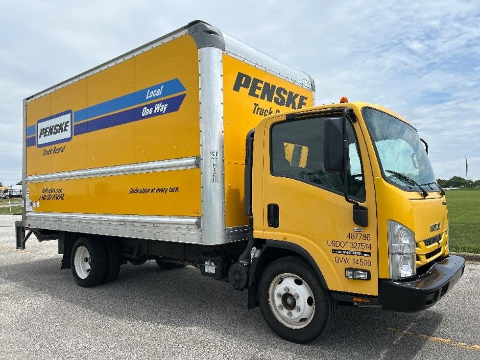 Light Duty Box Truck-Light and Medium Duty Trucks-Isuzu-2021-NPR EFI-Evansville-IN-110,609\n\t\tmiles-$ 35,250 - Image 1