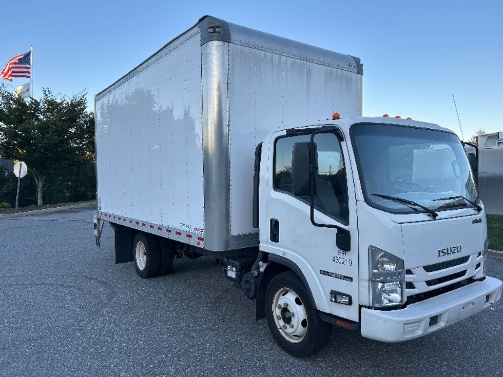 Light Duty Box Truck-Light and Medium Duty Trucks-Isuzu-2021-NPR EFI-Fitchburg-MA-45,695\n\t\tmiles-$ 43,500 - Image 1