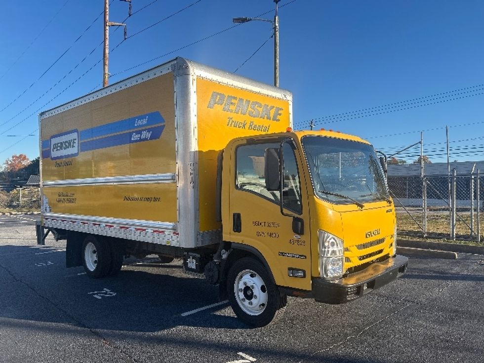 Light Duty Box Truck-Light and Medium Duty Trucks-Isuzu-2021-NPR EFI-Goshen-IN-110,278\n\t\tmiles-$ 32,500 - Image 1