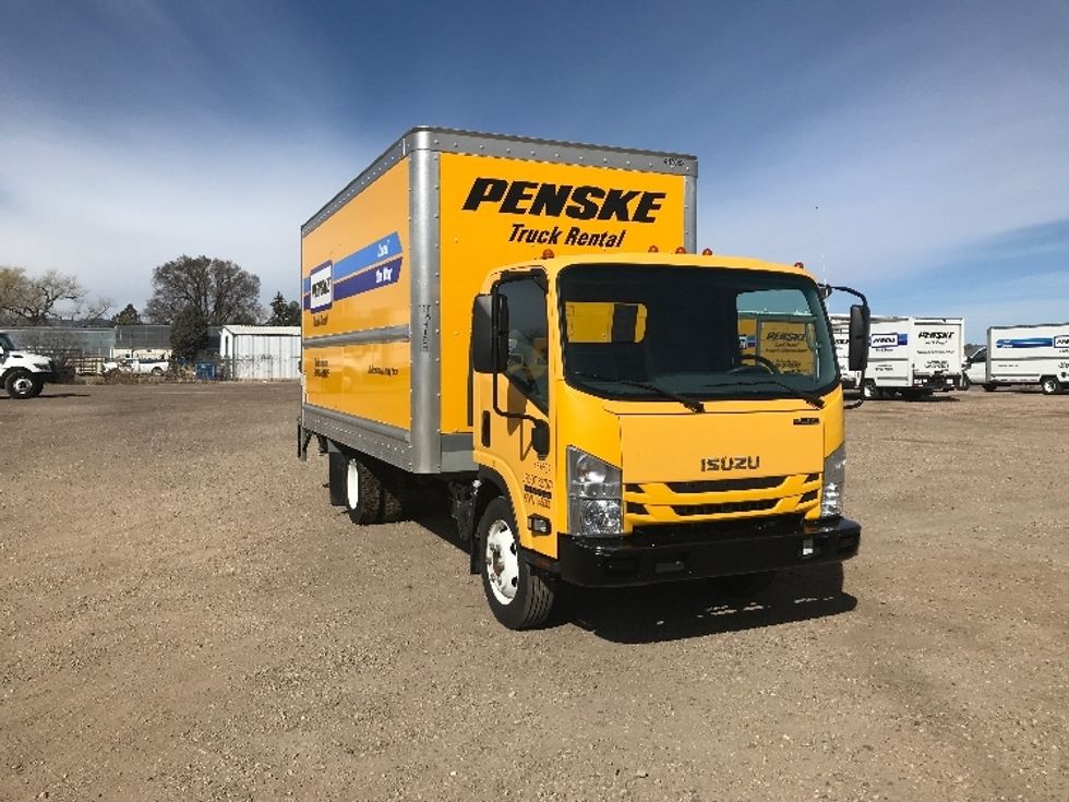 Light Duty Box Truck-Light and Medium Duty Trucks-Isuzu-2021-NPR EFI-Greeley-CO-76,761\n\t\tmiles-$ 45,500 - Image 1