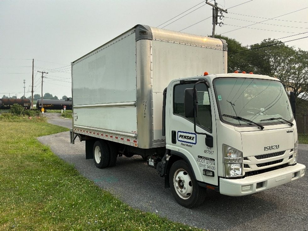 Light Duty Box Truck-Light and Medium Duty Trucks-Isuzu-2021-NPR EFI-Harrisburg-PA-50,834\n\t\tmiles-$ 45,750 - Image 1