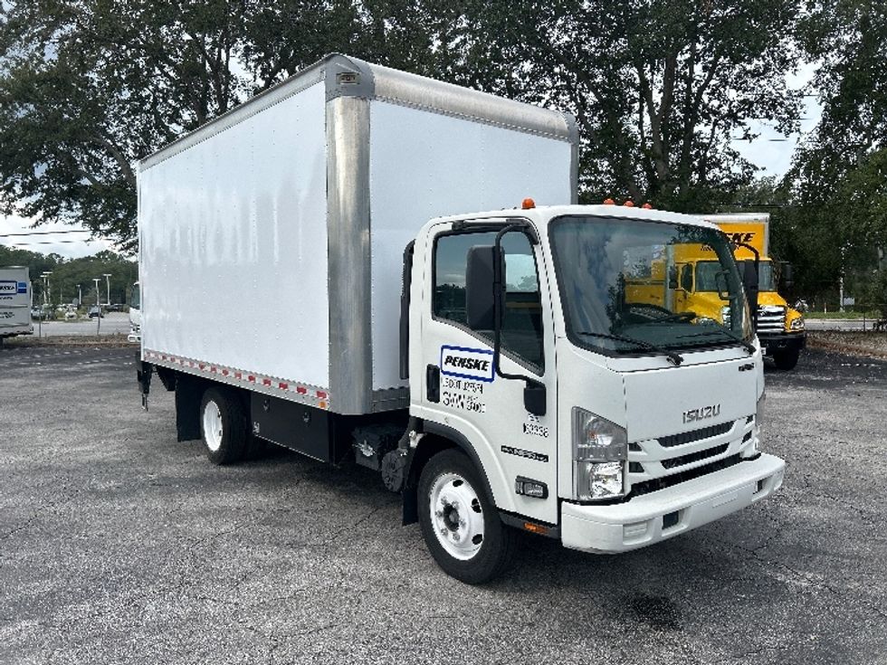Light Duty Box Truck-Light and Medium Duty Trucks-Isuzu-2021-NPR EFI-Jacksonville-FL-12,283\n\t\tmiles-$ 56,500 - Image 1