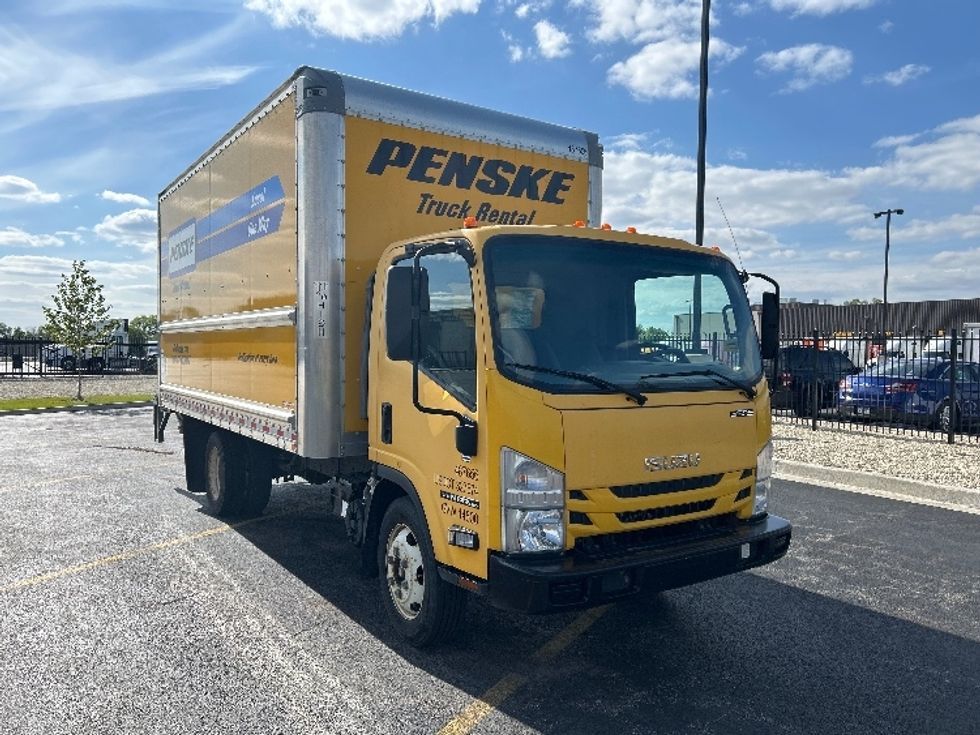 Light Duty Box Truck-Light and Medium Duty Trucks-Isuzu-2021-NPR EFI-La Porte-IN-109,602\n\t\tmiles-$ 35,250 - Image 1