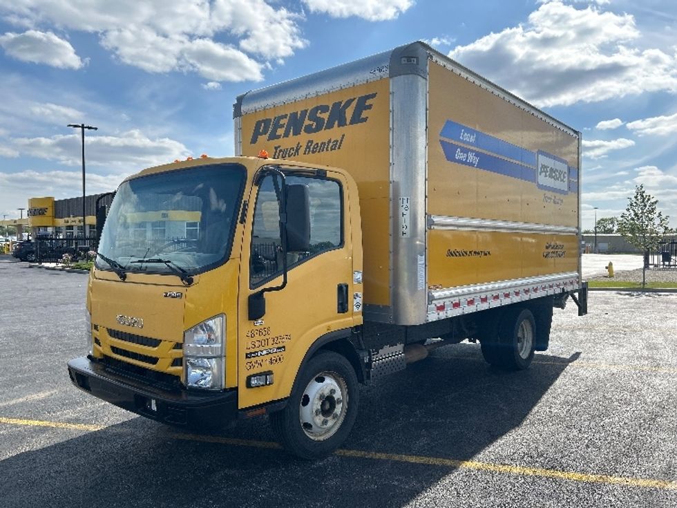 Light Duty Box Truck-Light and Medium Duty Trucks-Isuzu-2021-NPR EFI-La Porte-IN-109,602\n\t\tmiles-$ 35,250 - Image 3