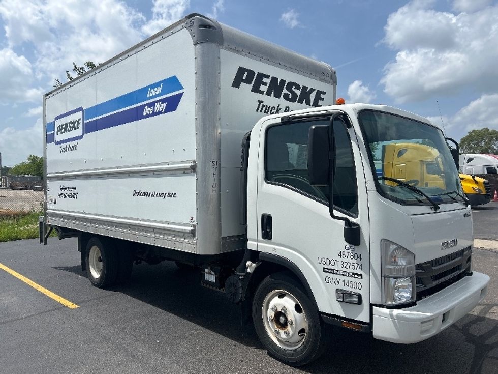 Light Duty Box Truck-Light and Medium Duty Trucks-Isuzu-2021-NPR EFI-La Porte-IN-76,005\n\t\tmiles-$ 45,250 - Image 1