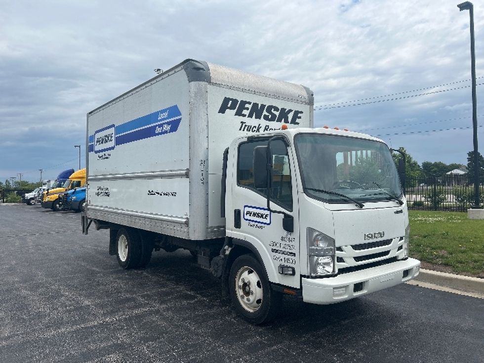 Light Duty Box Truck-Light and Medium Duty Trucks-Isuzu-2021-NPR EFI-La Porte-IN-83,849\n\t\tmiles-$ 44,250 - Image 1
