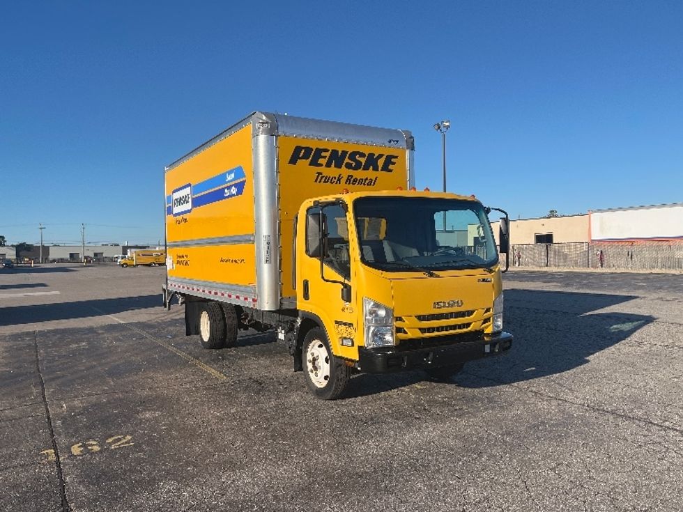 Light Duty Box Truck-Light and Medium Duty Trucks-Isuzu-2021-NPR EFI-Lansing-MI-85,610\n\t\tmiles-$ 39,500 - Image 1