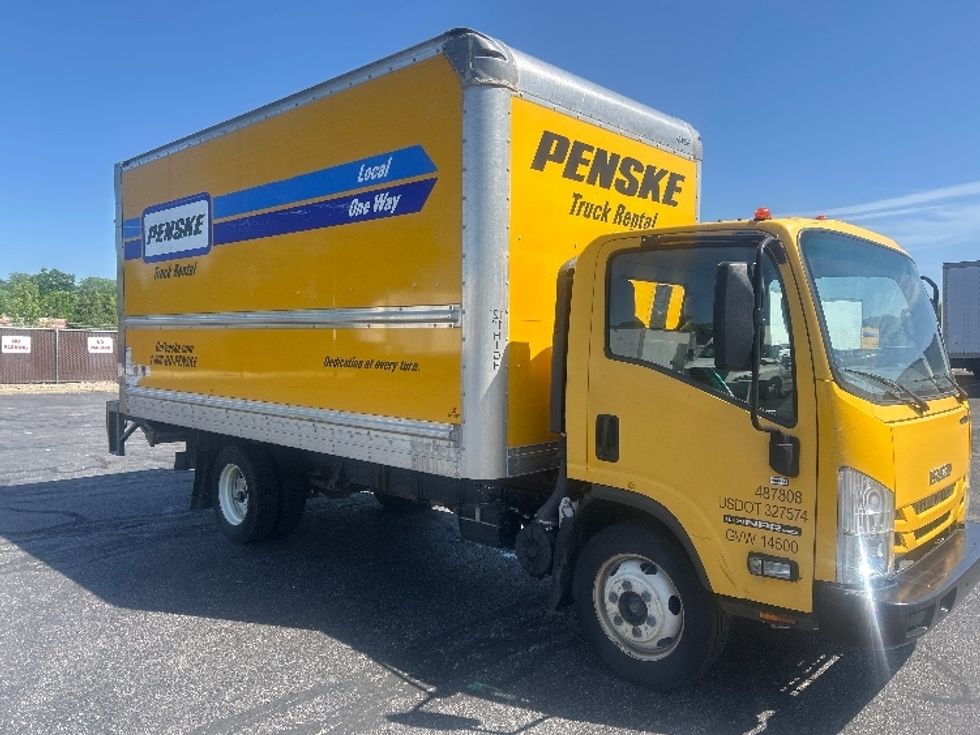 Light Duty Box Truck-Light and Medium Duty Trucks-Isuzu-2021-NPR EFI-Middlefield-OH-106,933\n\t\tmiles-$ 37,000 - Image 1