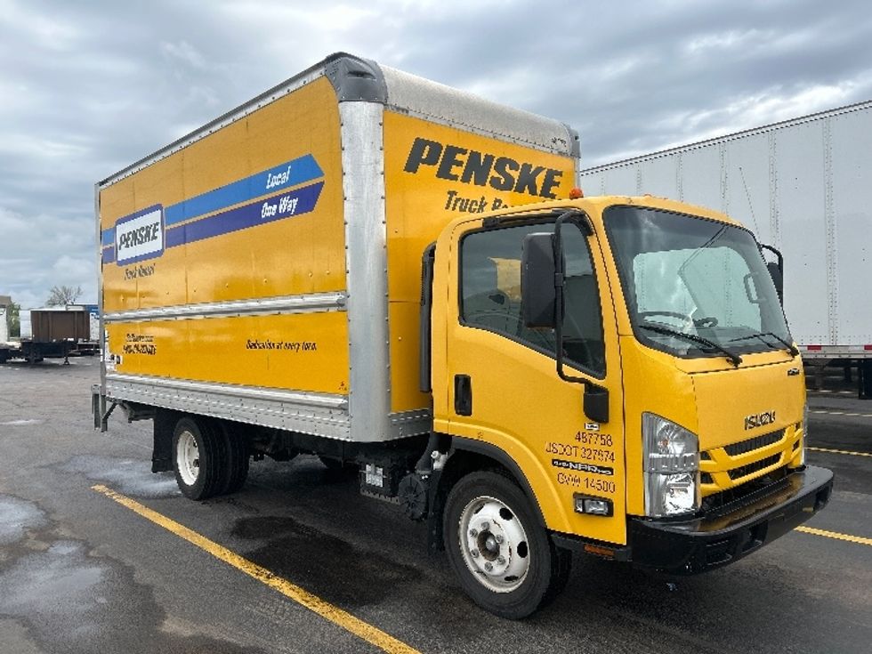 Light Duty Box Truck-Light and Medium Duty Trucks-Isuzu-2021-NPR EFI-Milwaukee-WI-64,713\n\t\tmiles-$ 40,250 - Image 1