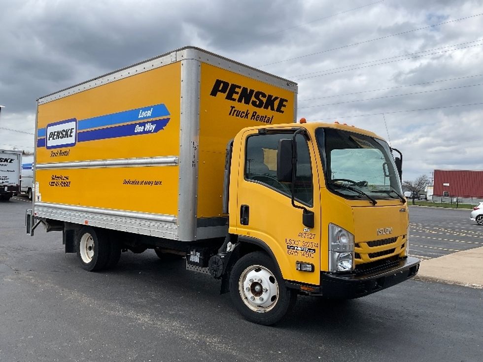 Light Duty Box Truck-Light and Medium Duty Trucks-Isuzu-2021-NPR EFI-Milwaukee-WI-78,554\n\t\tmiles-$ 40,250 - Image 1