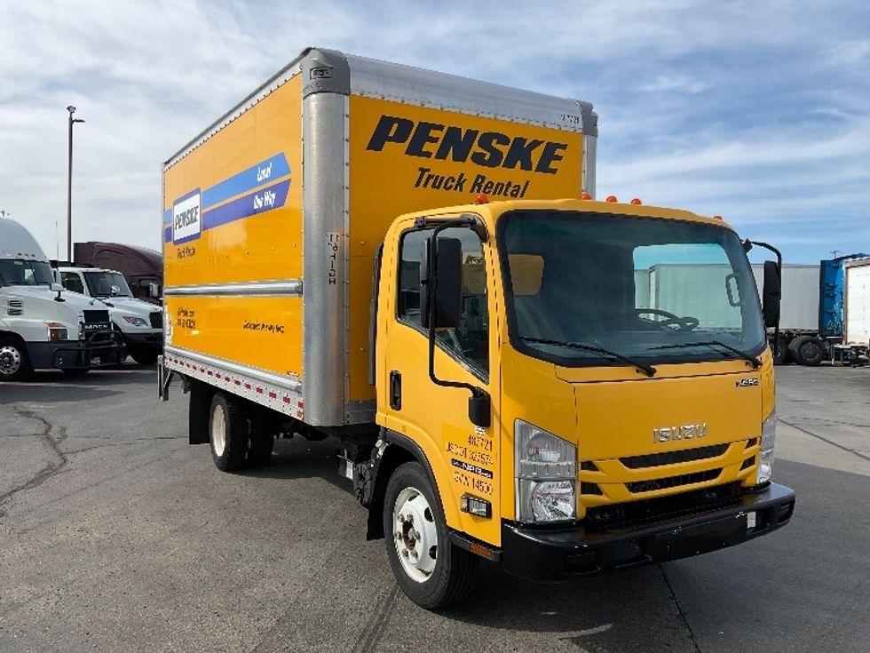 Light Duty Box Truck-Light and Medium Duty Trucks-Isuzu-2021-NPR EFI-Milwaukee-WI-94,886\n\t\tmiles-$ 38,250 - Image 1