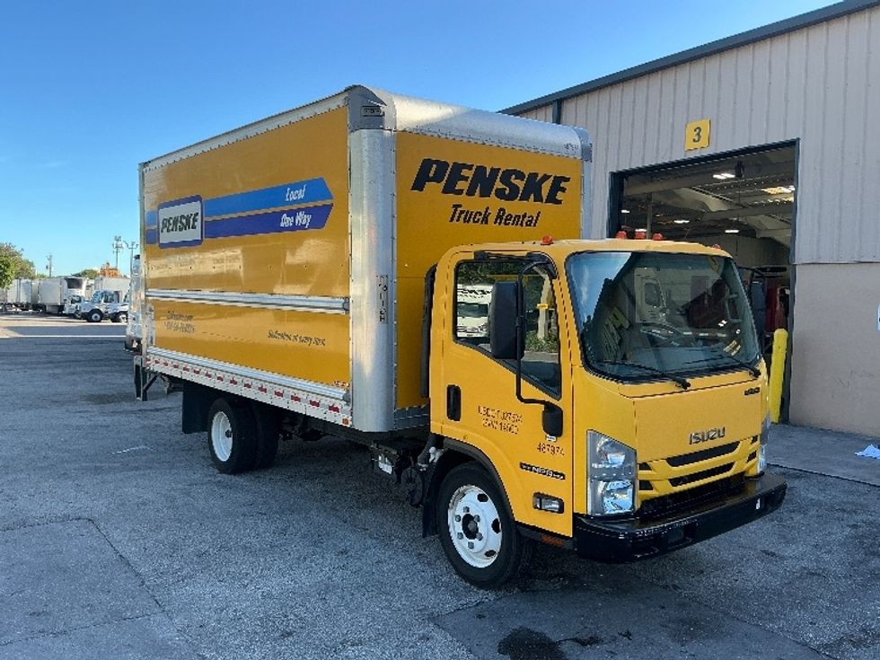 Light Duty Box Truck-Light and Medium Duty Trucks-Isuzu-2021-NPR EFI-Pompano Beach-FL-103,103\n\t\tmiles-$ 38,750 - Image 1