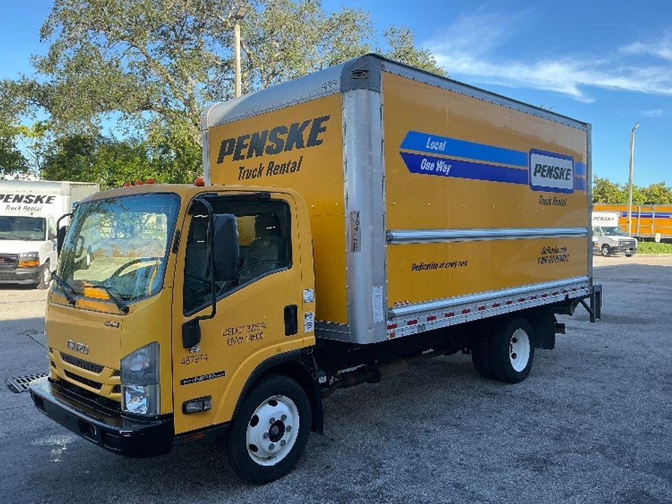 Light Duty Box Truck-Light and Medium Duty Trucks-Isuzu-2021-NPR EFI-Pompano Beach-FL-103,103\n\t\tmiles-$ 38,750 - Image 3