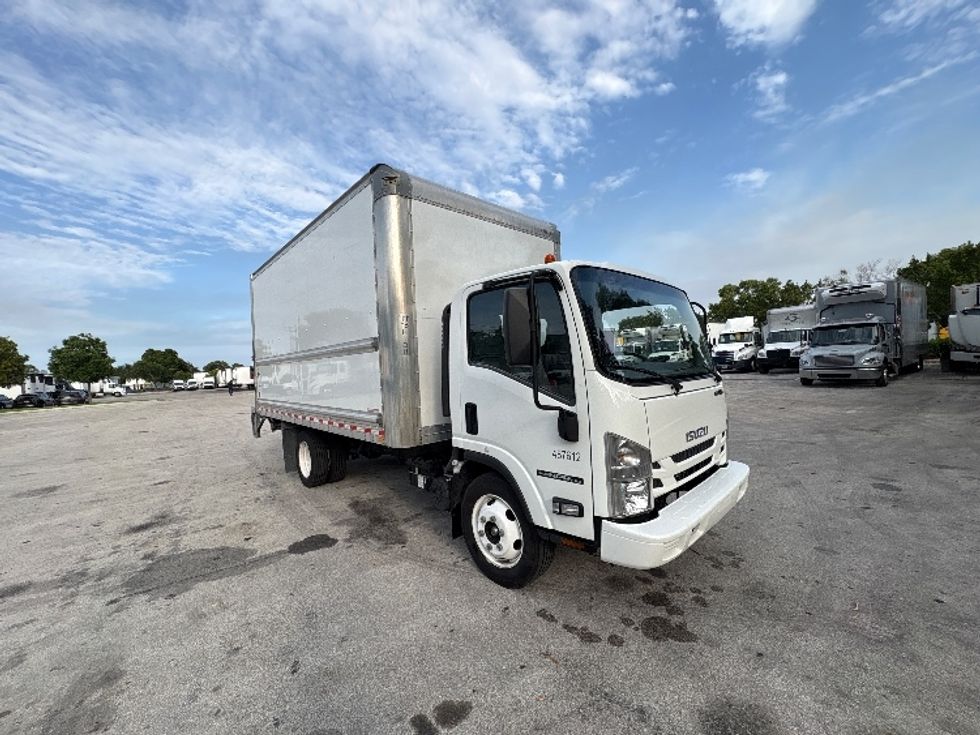 Light Duty Box Truck-Light and Medium Duty Trucks-Isuzu-2021-NPR EFI-Pompano Beach-FL-45,330\n\t\tmiles-$ 47,000 - Image 1