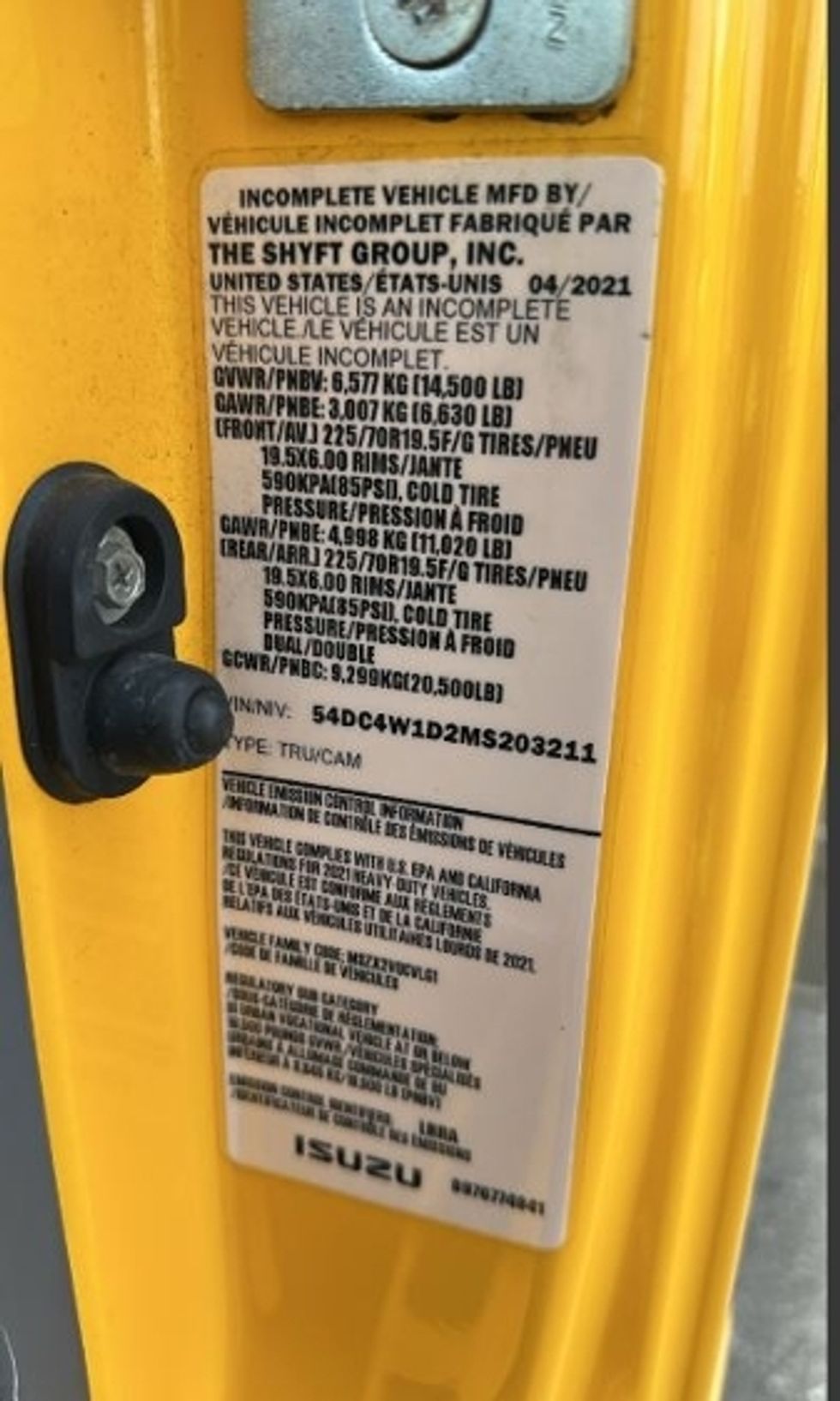 Light Duty Box Truck-Light and Medium Duty Trucks-Isuzu-2021-NPR EFI-South Bend-IN-84,292\n\t\tmiles-$ 37,750 - Image 25