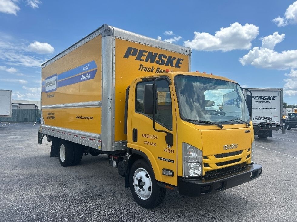 Light Duty Box Truck-Light and Medium Duty Trucks-Isuzu-2021-NPR EFI-Tampa-FL-100,510\n\t\tmiles-$ 39,500 - Image 1