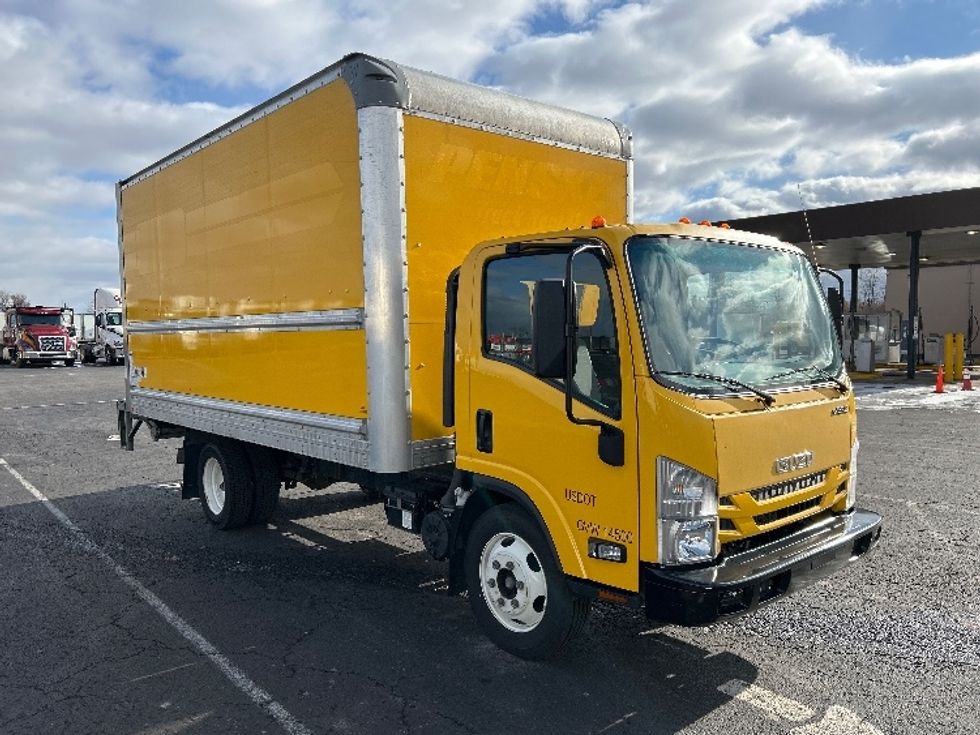 Light Duty Box Truck-Light and Medium Duty Trucks-Isuzu-2021-NPR EFI-White Deer-PA-108,407\n\t\tmiles-$ 37,000 - Image 1
