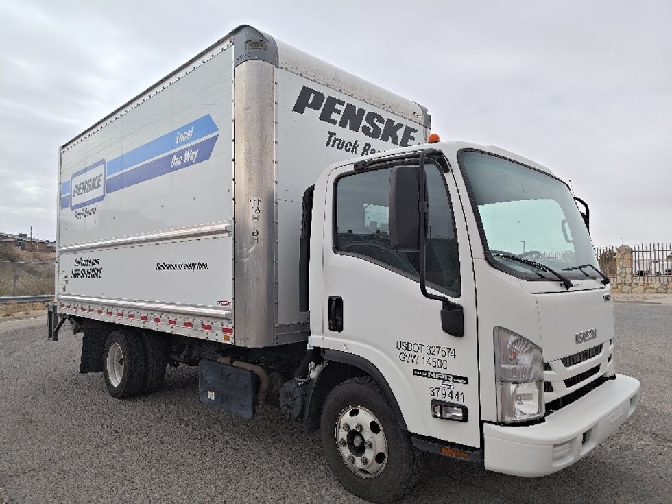 Light Duty Box Truck-Light and Medium Duty Trucks-Isuzu-2021-NPR-El Paso-TX-80,518\n\t\tmiles-$ 48,500 - Image 1
