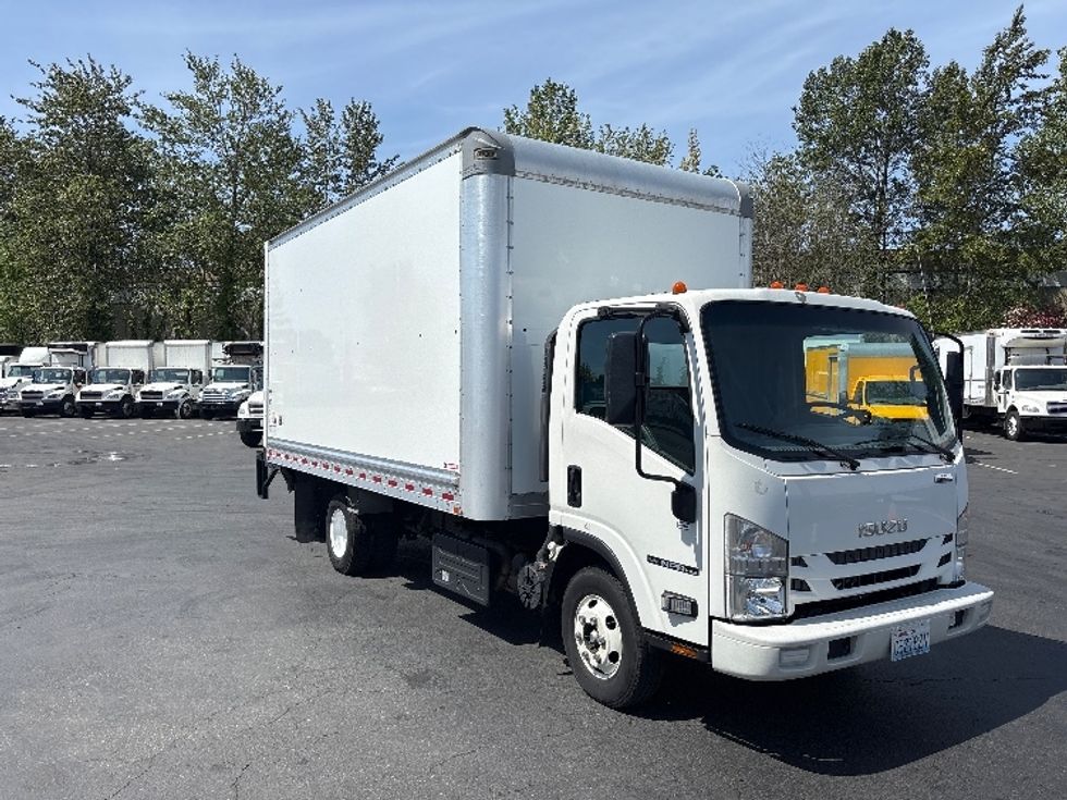 Light Duty Box Truck-Light and Medium Duty Trucks-Isuzu-2021-NPR-Kent-WA-37,401\n\t\tmiles-$ 55,500 - Image 1