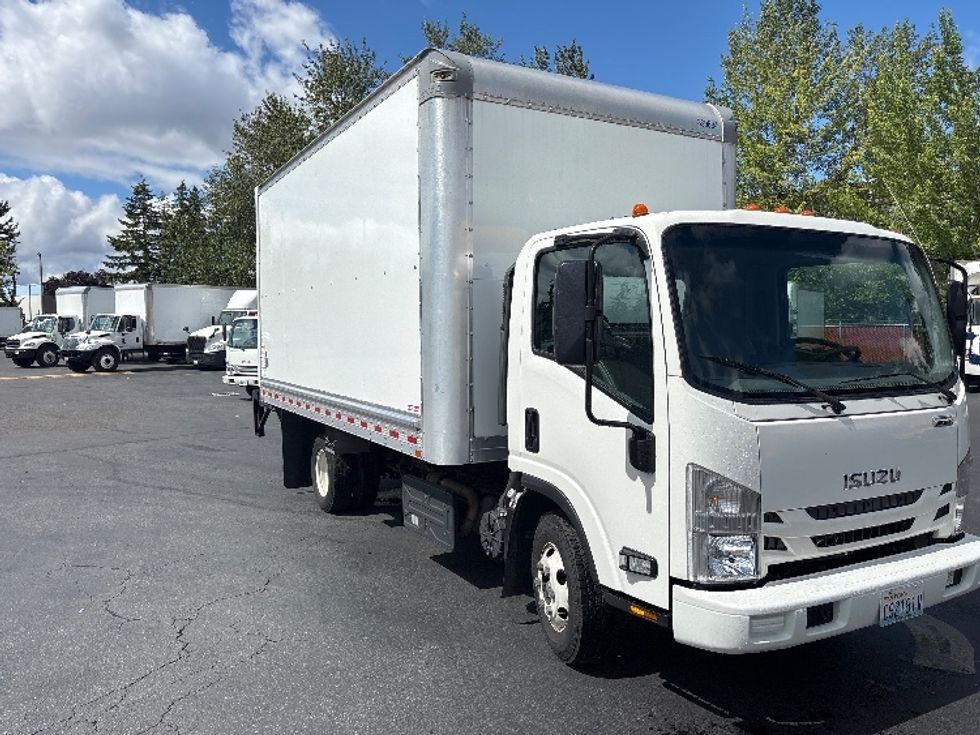 Light Duty Box Truck-Light and Medium Duty Trucks-Isuzu-2021-NPR-Tukwila-WA-36,754\n\t\tmiles-$ 53,000 - Image 1