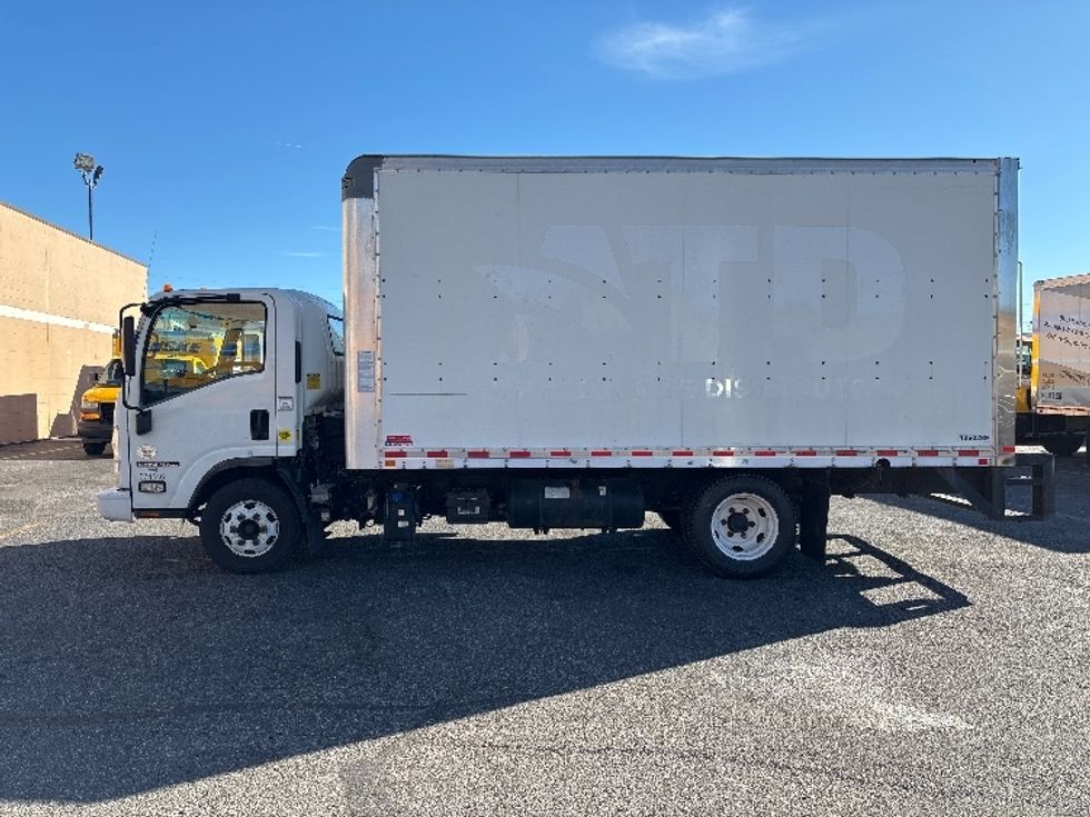 2021 Isuzu NPR Light Duty Box Truck