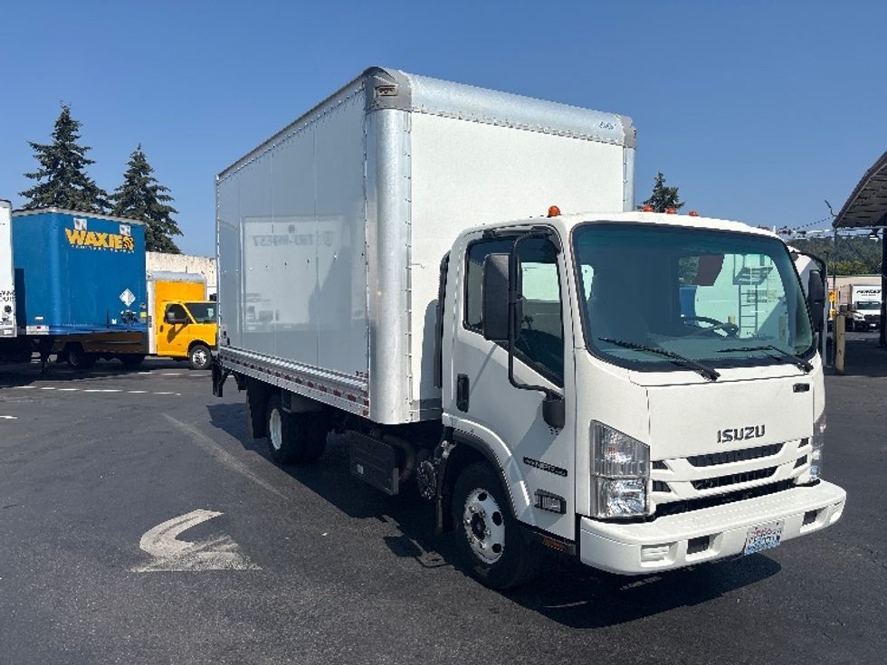 Light Duty Box Truck-Light and Medium Duty Trucks-Isuzu-2022-NPR-Kent-WA-54,927\n\t\tmiles-$ 53,750 - Image 1
