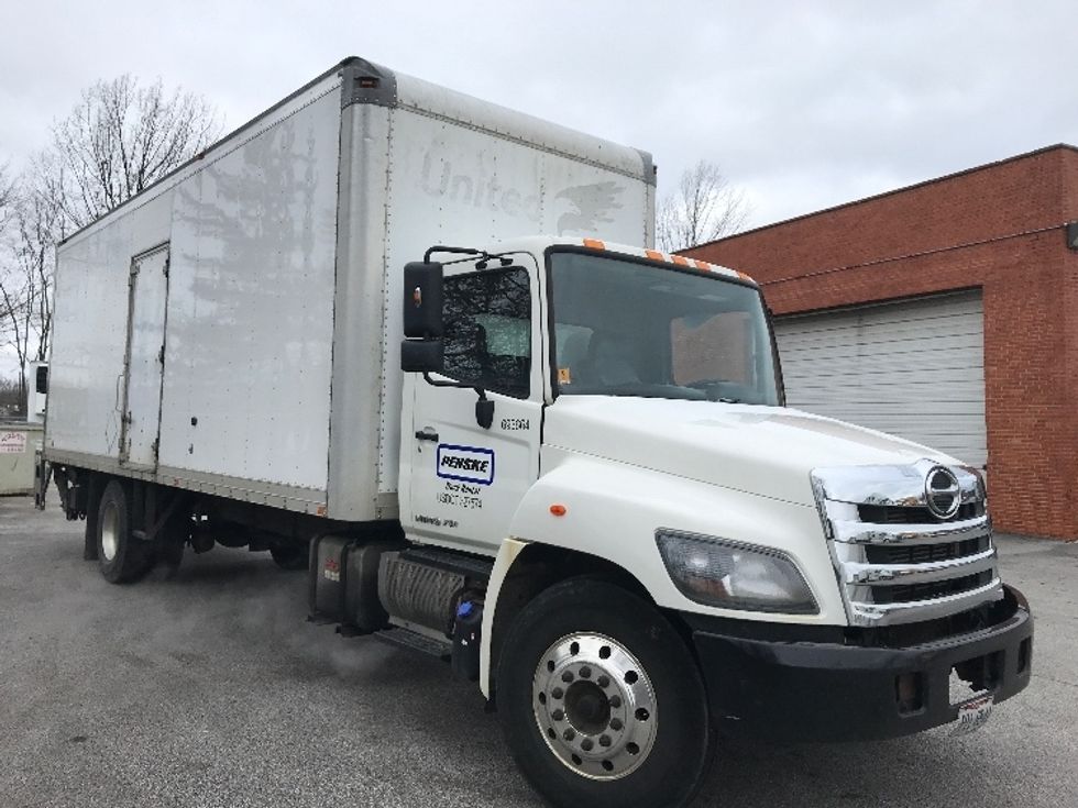 Medium Duty Box Truck-Light and Medium Duty Trucks-Hino-2014-268-Pittsburgh-PA-265,662 miles-$ 54,250