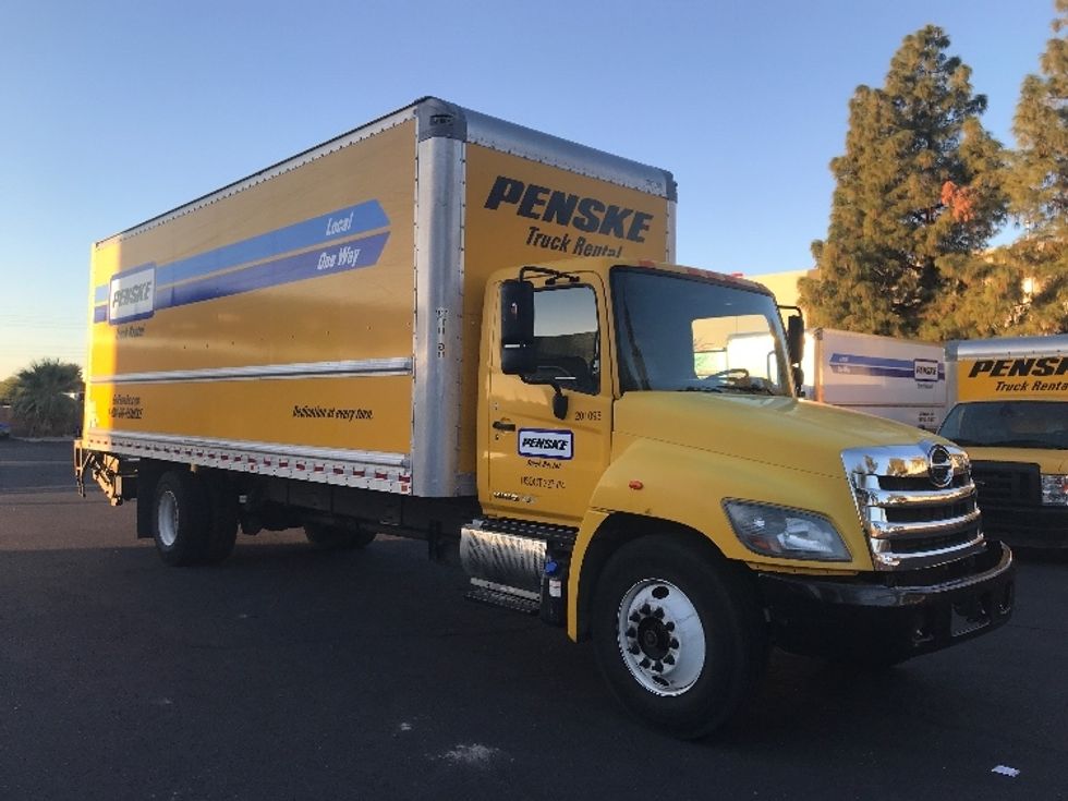 2018 Hino 268 Medium Duty Box Truck