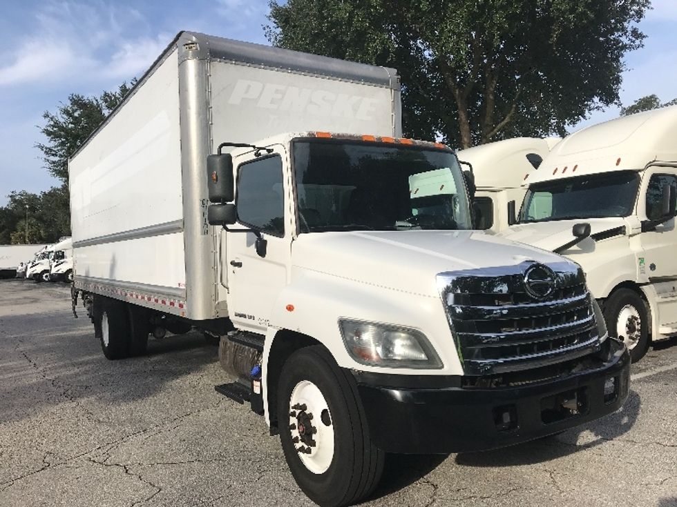 2019 Hino 268 Medium Duty Box Truck