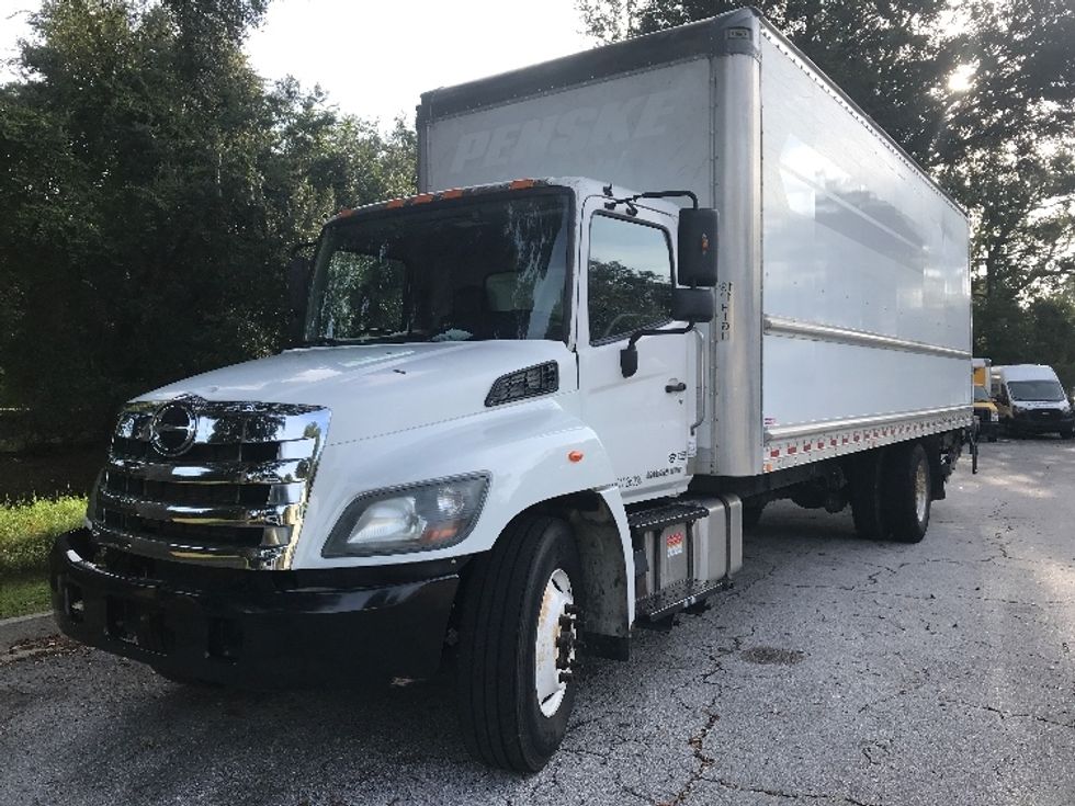 2019 Hino 268 Medium Duty Box Truck