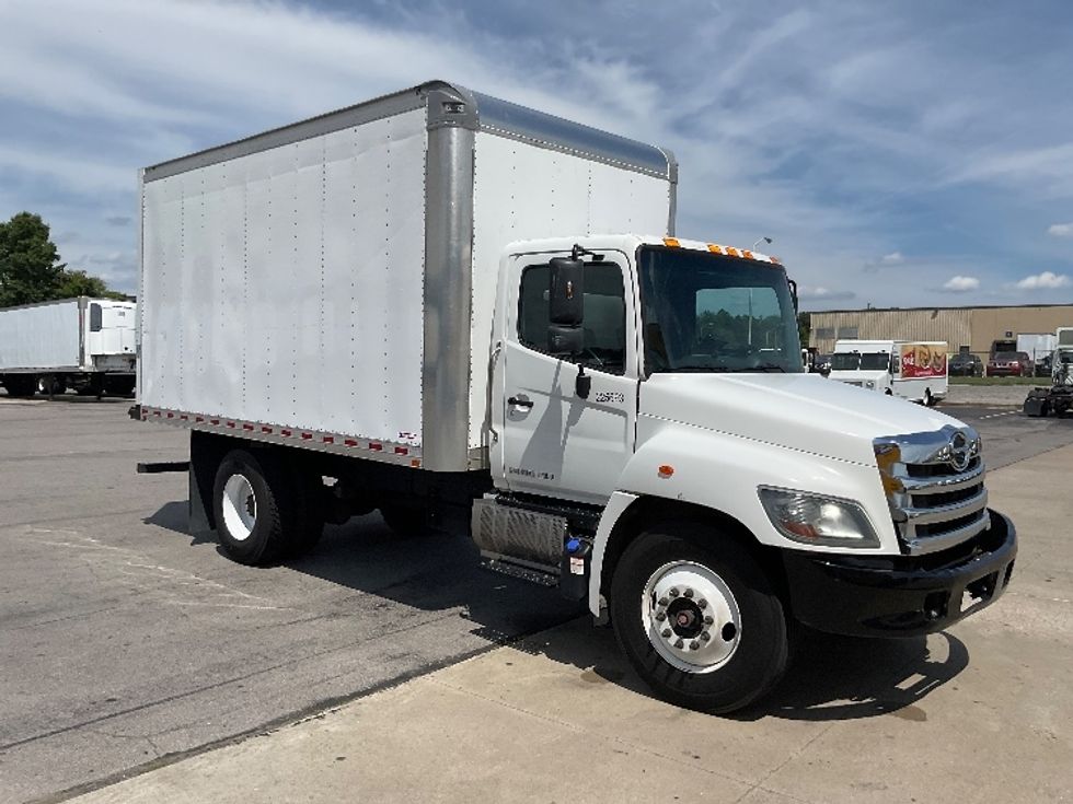 2019 Hino 268 Medium Duty Box Truck