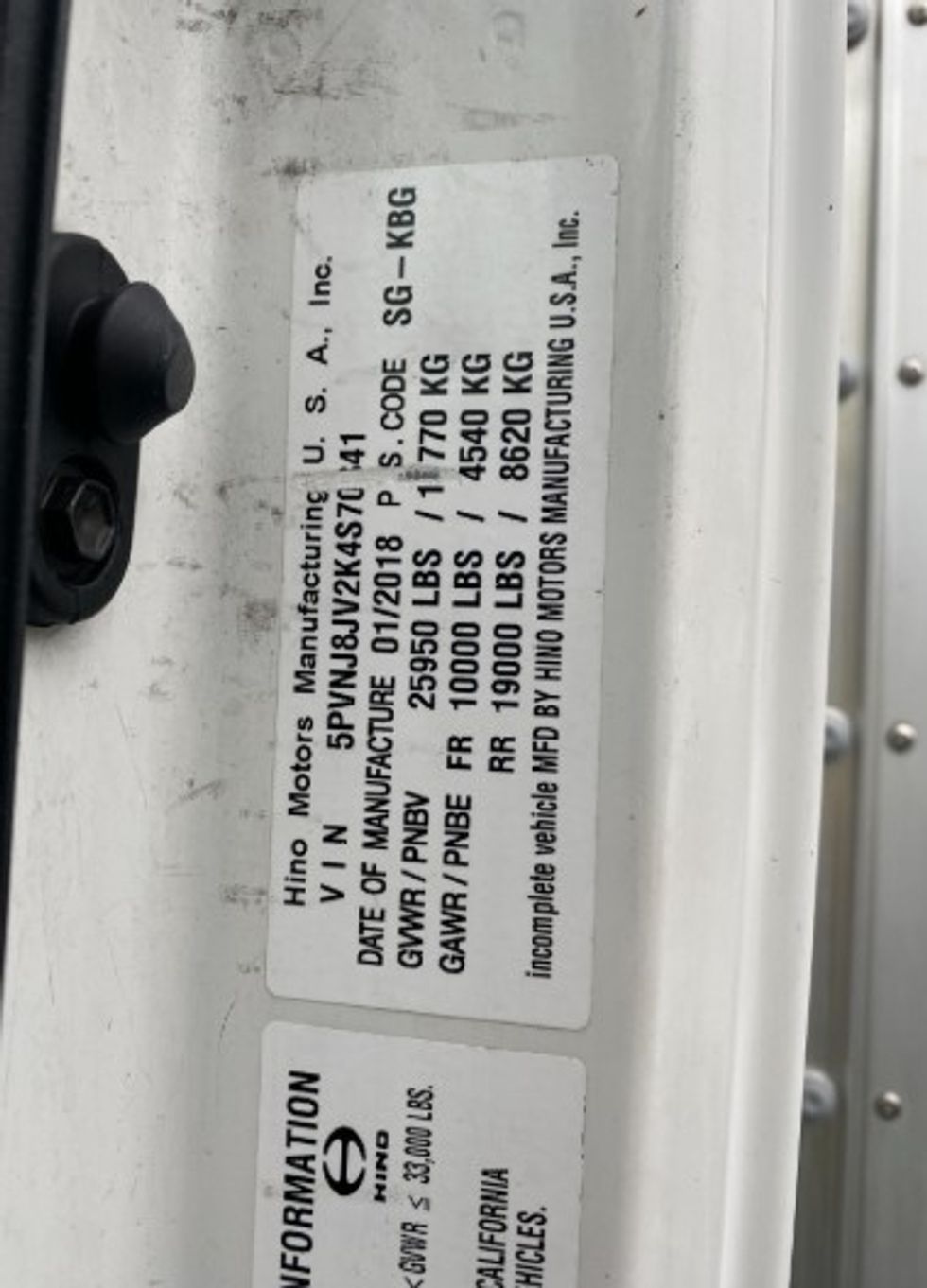 Medium Duty Box Truck-Light and Medium Duty Trucks-Hino-2019-268-Tukwila-WA-204,863\n\t\tmiles-$ 46,750 - Image 23