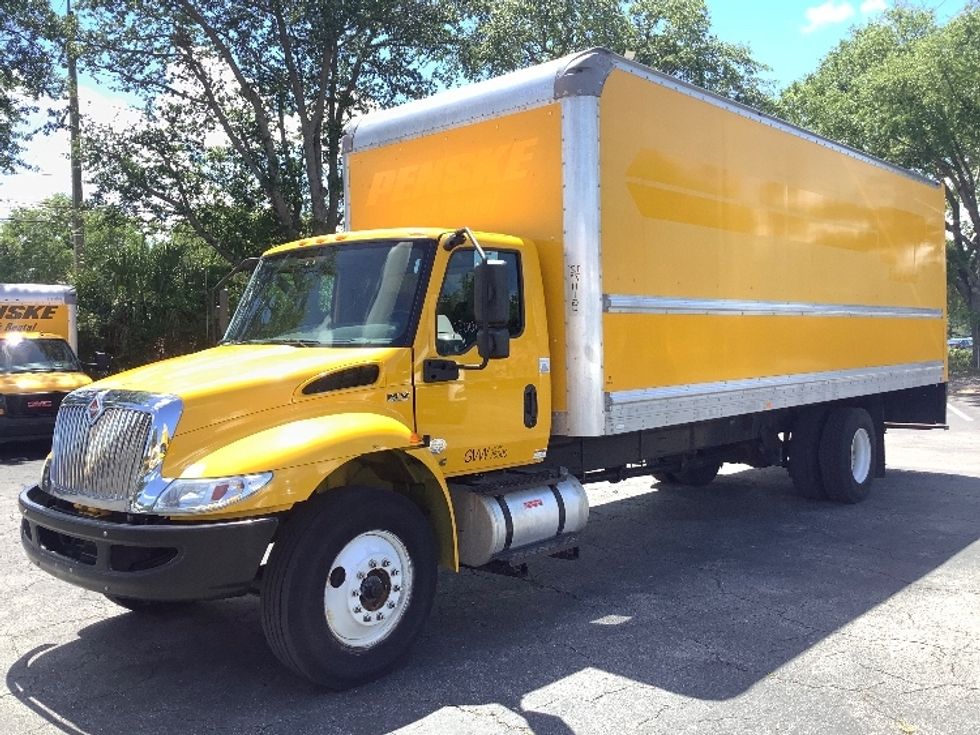 2020 International MV607 Medium Duty Box Truck
