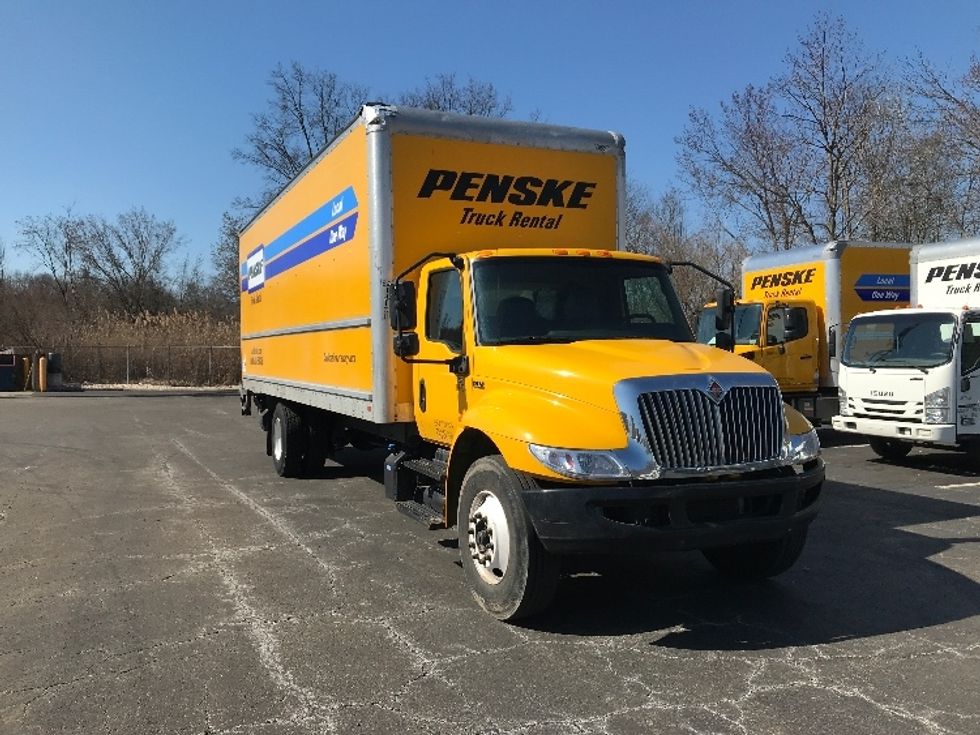 Used International MV607 Medium Duty Box Trucks for Sale Penske Used