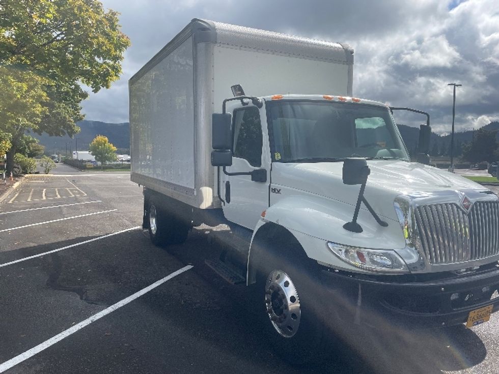 Medium Duty Box Truck-Light and Medium Duty Trucks-International-2020-MV607-Portland-OR-52,776\n\t\tmiles-$ 56,750 - Image 1