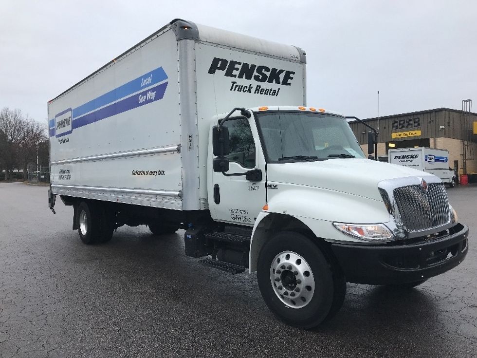 2020 International MV607 Medium Duty Box Truck