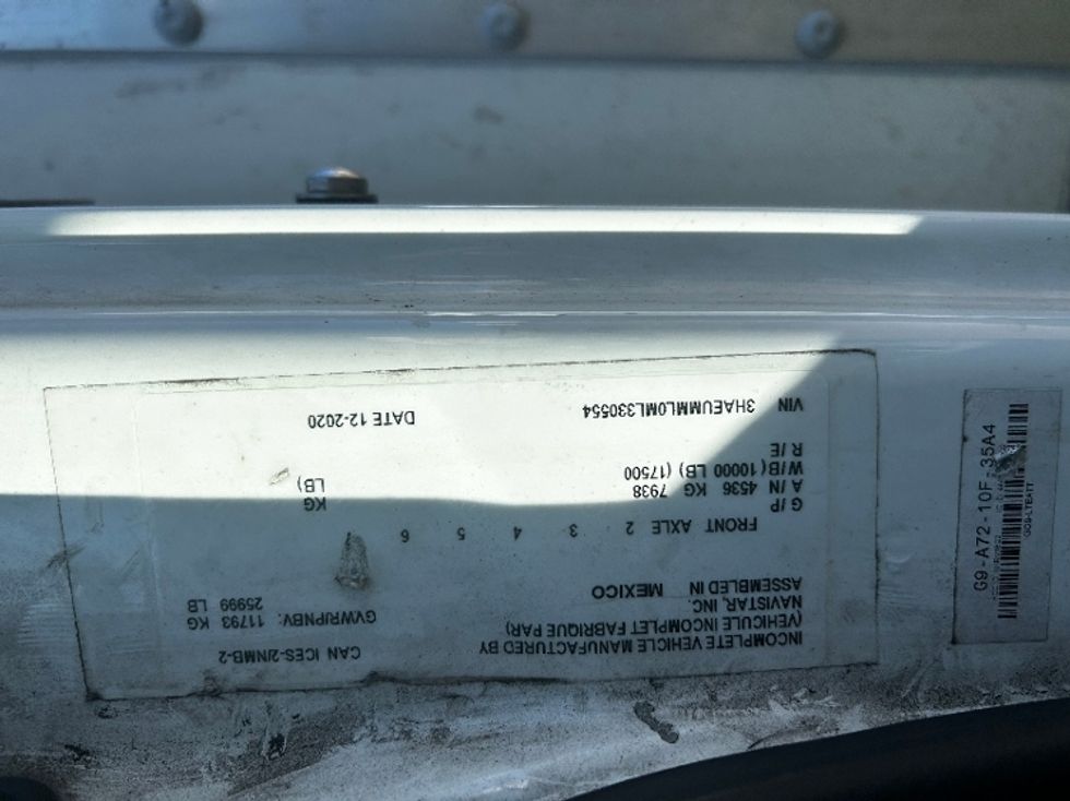 Medium Duty Box Truck-Light and Medium Duty Trucks-International-2021-MV607-Indianapolis-IN-162,975\n\t\tmiles-$ 56,500 - Image 26