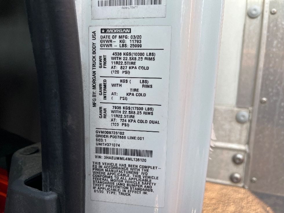 Medium Duty Box Truck-Light and Medium Duty Trucks-International-2021-MV607-Sterling-VA-95,001\n\t\tmiles-$ 68,000 - Image 24