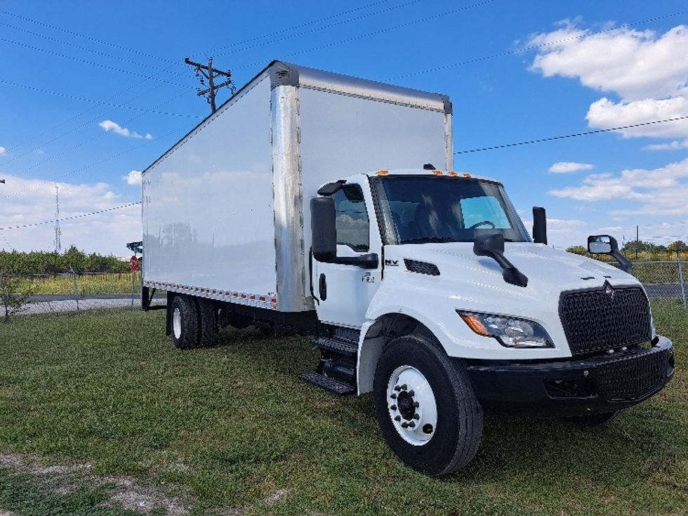 Medium Duty Box Truck-Light and Medium Duty Trucks-International-2023-MV607N-Rockwall-TX-25,522\n\t\tmiles-$ 81,750 - Image 1