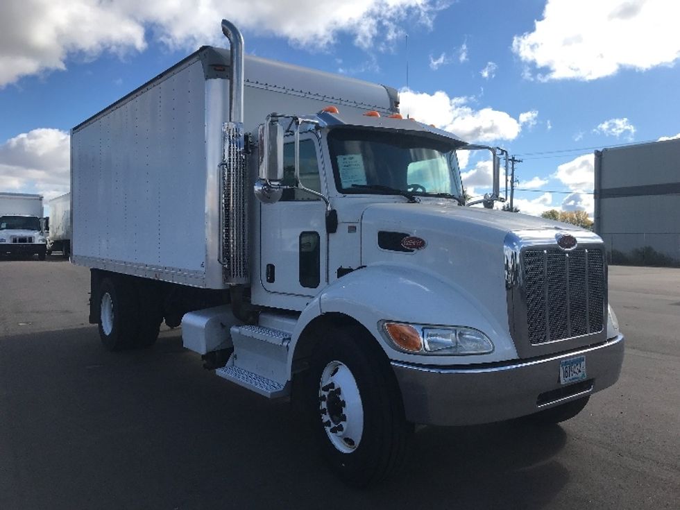 2017 Peterbilt 337 Medium Duty Box Truck