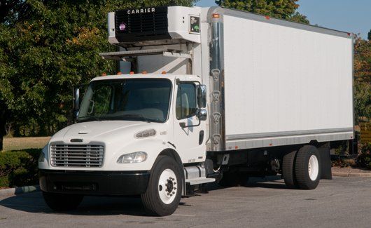 refrigerated box truck