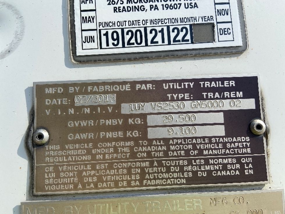 Refrigerated Trailer-Semi Trailers-Utility-2016-Trailer-San Antonio-TX-676,491\n\t\tmiles-$ 17,250 - Image 13