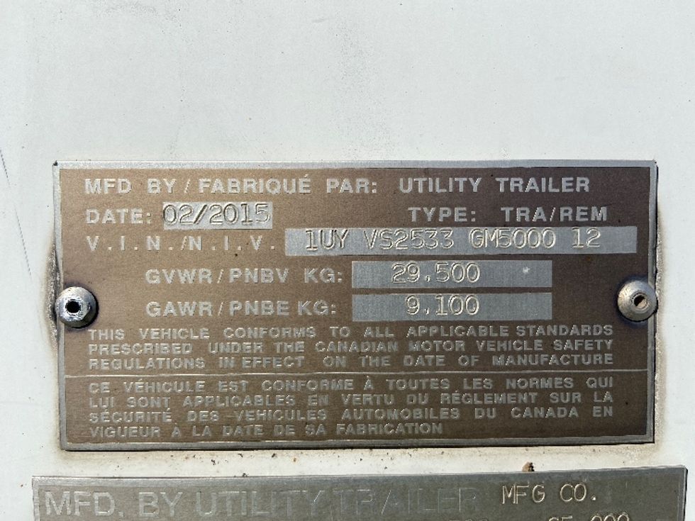 Refrigerated Trailer-Semi Trailers-Utility-2016-Trailer-Selma-TX-1,718,029\n\t\tmiles-$ 17,250 - Image 14