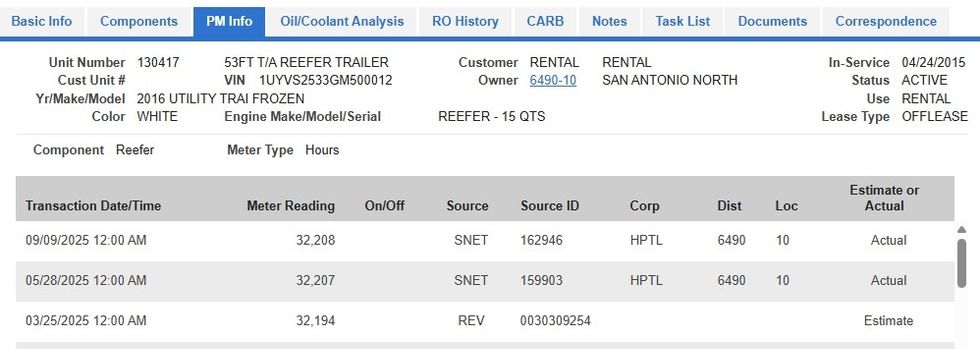 Refrigerated Trailer-Semi Trailers-Utility-2016-Trailer-Selma-TX-1,718,029\n\t\tmiles-$ 17,250 - Image 15