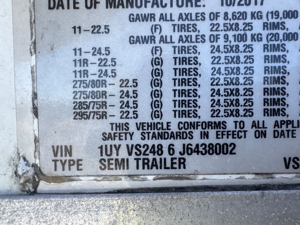 Refrigerated Trailer-Semi Trailers-Utility-2018-Trailer-Omaha-NE-573,000\n\t\tmiles-$ 22,250 - Image 10