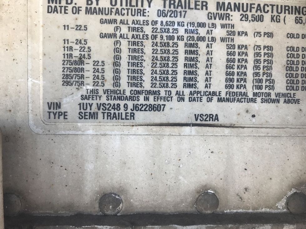 Refrigerated Trailer-Semi Trailers-Utility-2018-Trailer-Richmond-VA-479,194\n\t\tmiles-$ 21,250 - Image 13