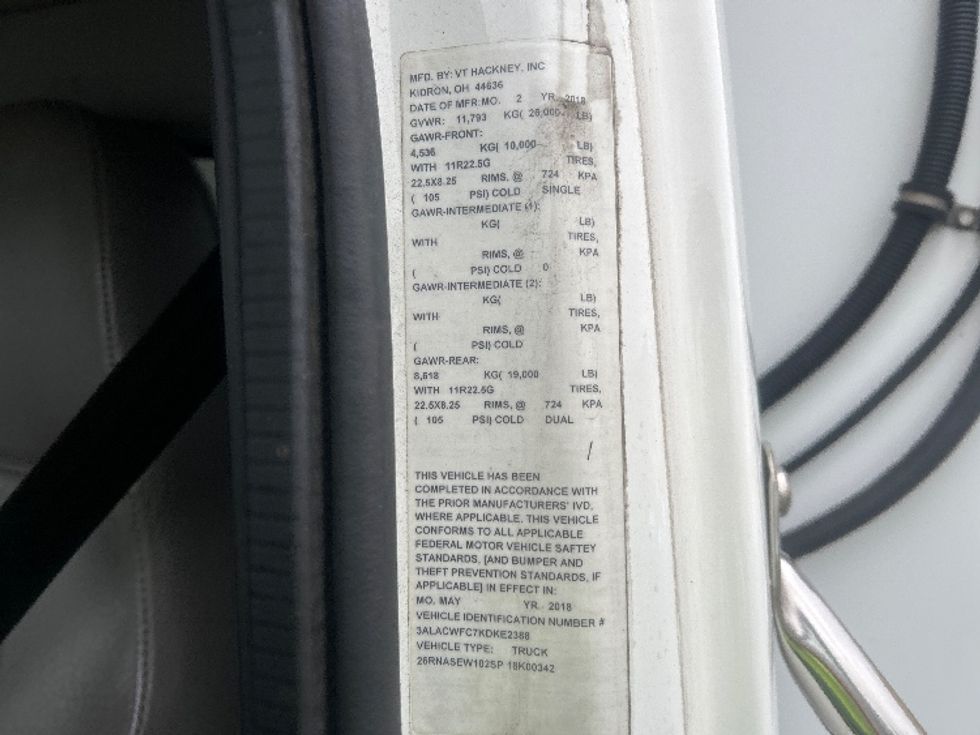 Refrigerated Truck-Light and Medium Duty Trucks-Freightliner-2019-M2-Philadelphia-PA-179,265\n\t\tmiles-$ 55,750 - Image 26